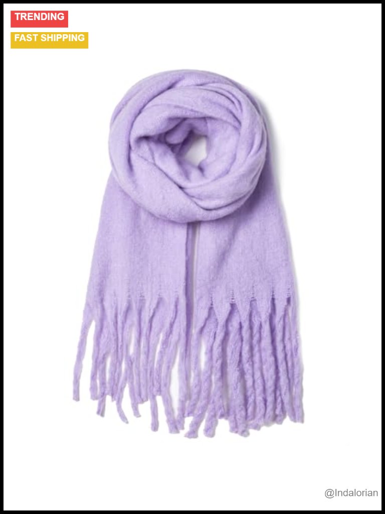 Oversized Chunky Knit Scarf Wrap Blanket Scarf Winter Warm Thick Polyester